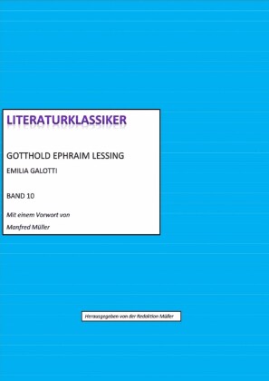 Gotthold Ephraim Lessing - Emilia Galotti