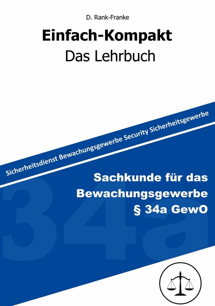 Sachkundeprüfung gem. § 34a GewO main product photo
