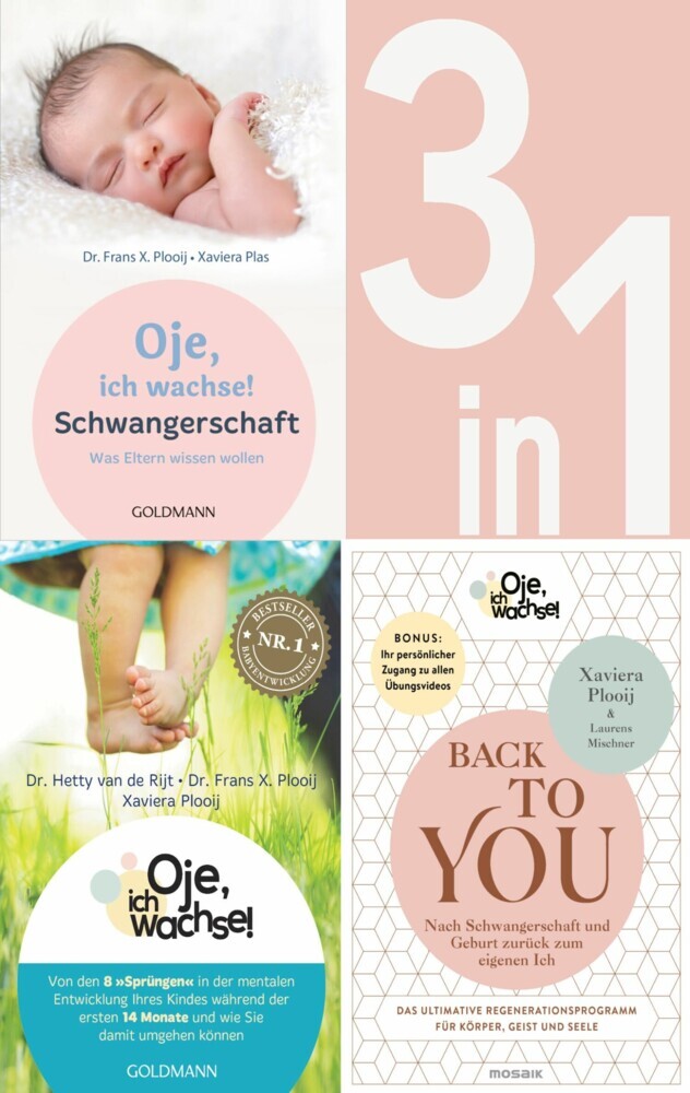Oje, ich wachse!: Schwangerschaft / 8 Sprünge / Back to you (3in1 Bundle) main product photo
