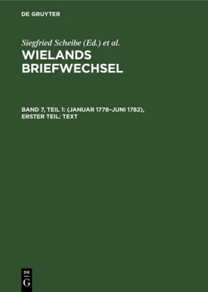 (Januar 1778-Juni 1782), Erster Teil: Text
