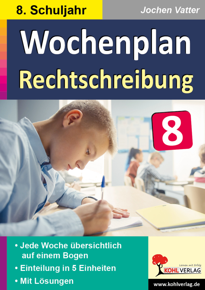 Wochenplan Rechtschreibung / Klasse 8 main product photo