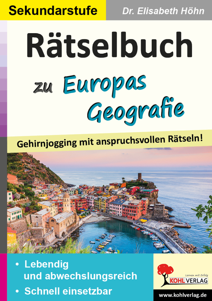 Rätselbuch zu Europas Geografie main product photo