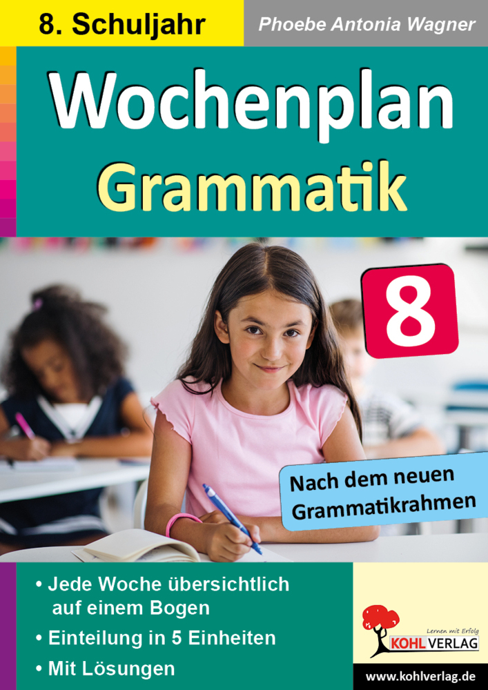 Wochenplan Grammatik / Klasse 8 main product photo