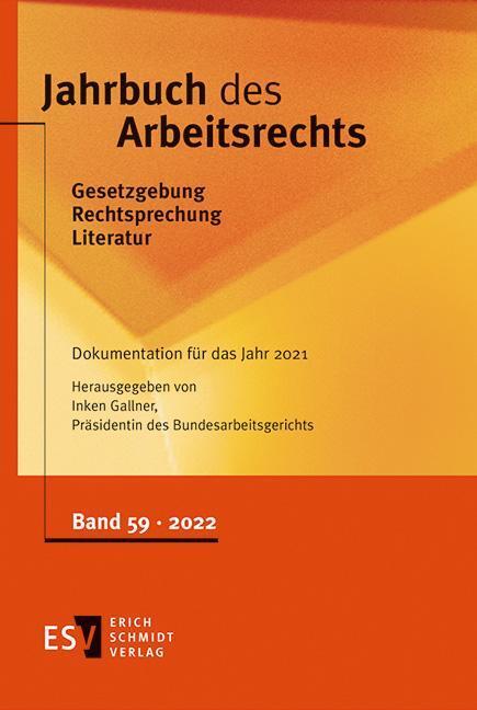 Jahrbuch des Arbeitsrechts main product photo