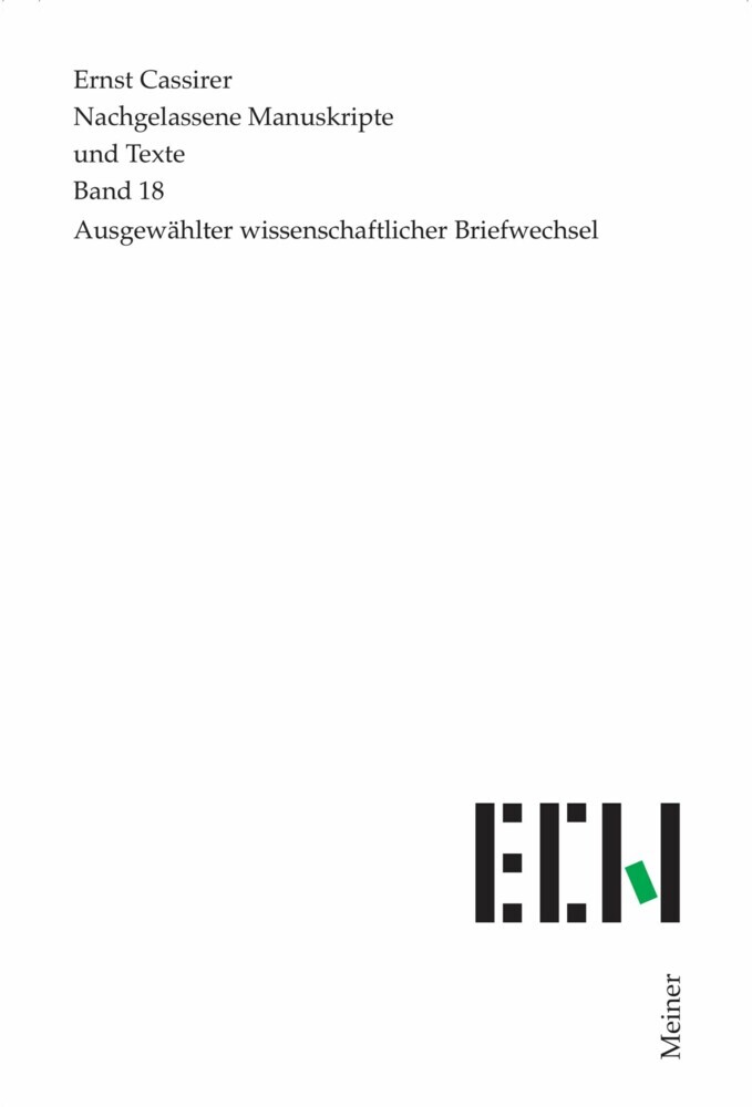 Briefe. Ausgewählter wissenschaftlicher Briefwechsel main product photo