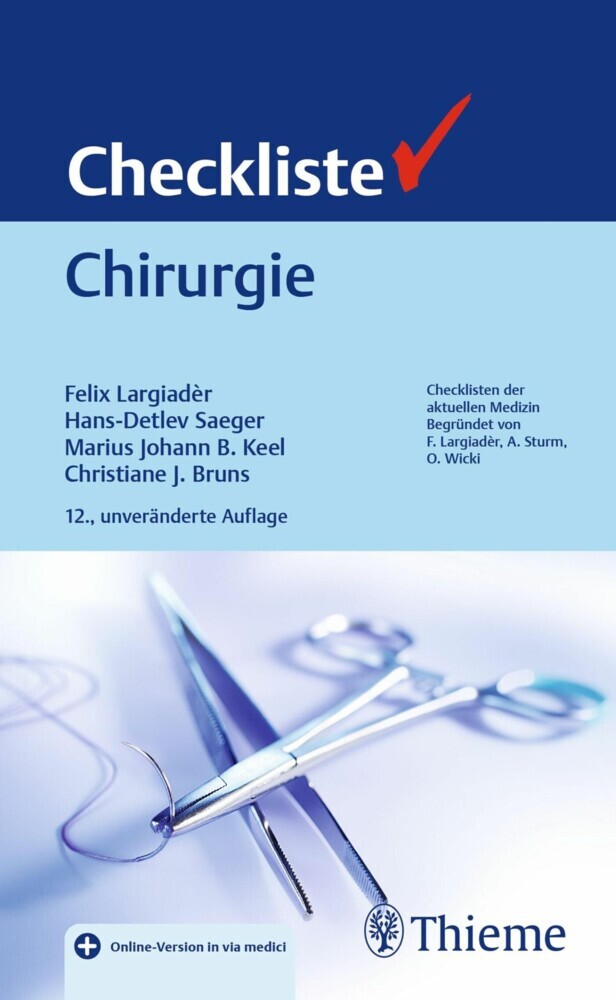 Checkliste Chirurgie main product photo