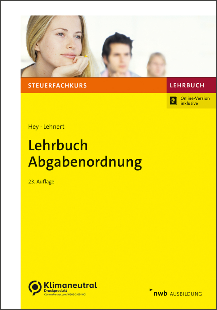Lehrbuch Abgabenordnung main product photo