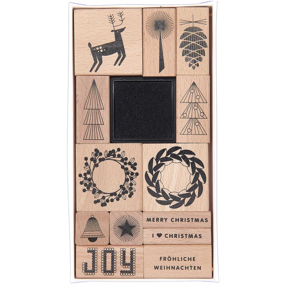Stempelset I love Christmas FSC 100% main product photo