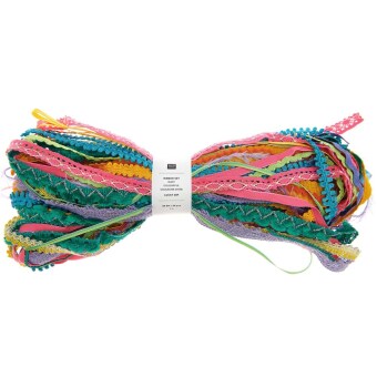 Ribbon Set Lucky dip, bunt, 30 Stk, je 1m