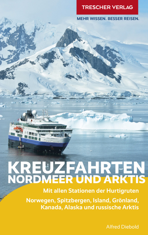 TRESCHER Reiseführer Kreuzfahrten Nordmeer und Arktis main product photo