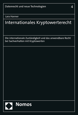 Internationales Kryptowerterecht main product photo