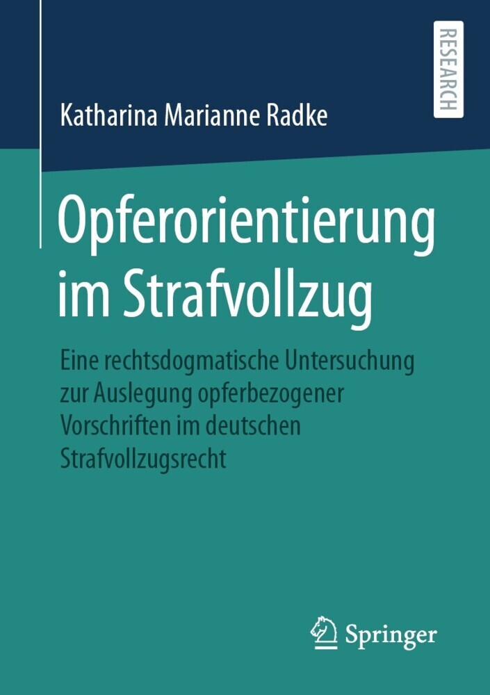 Opferorientierung im Strafvollzug main product photo