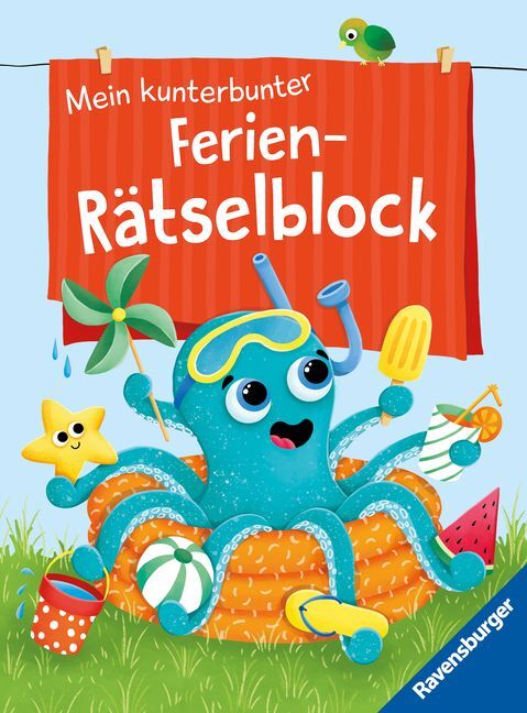 Mein kunterbunter Ferien-Rätselblock main product photo