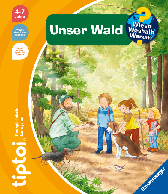 tiptoi® Wieso? Weshalb? Warum? - Unser Wald main product photo