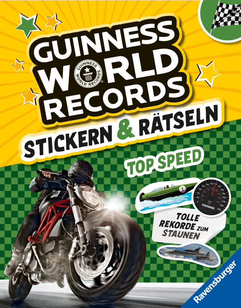 Guinness World Records Stickern und Rätseln: Top Speed main product photo