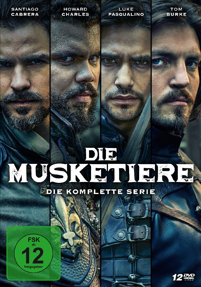 Die Musketiere - Die komplette Serie, 12 DVD (Limited Edition) main product photo