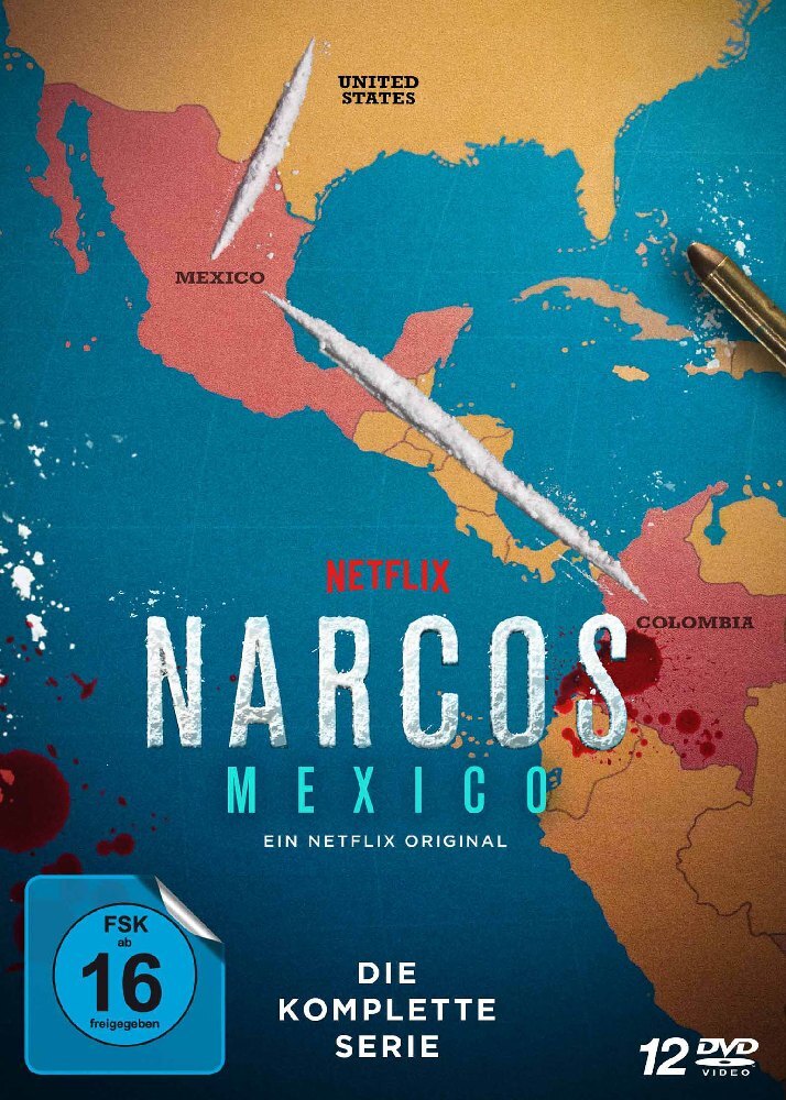 NARCOS: MEXICO - Die komplette Serie. Staffel.1-3, 12 DVD (Limited Edition) main product photo