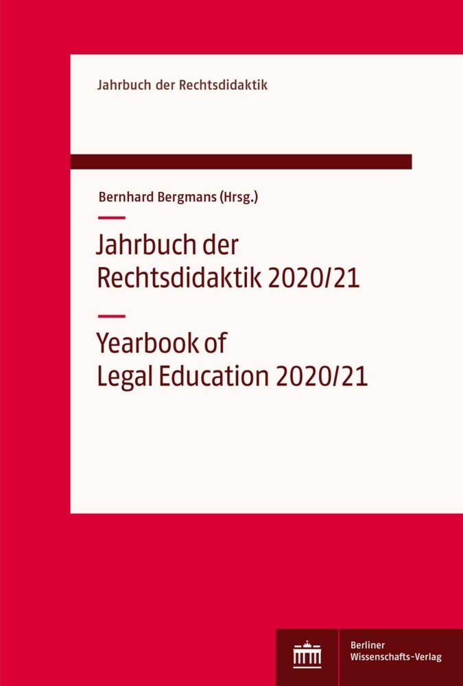 Jahrbuch der Rechtsdidaktik 2020/21 main product photo
