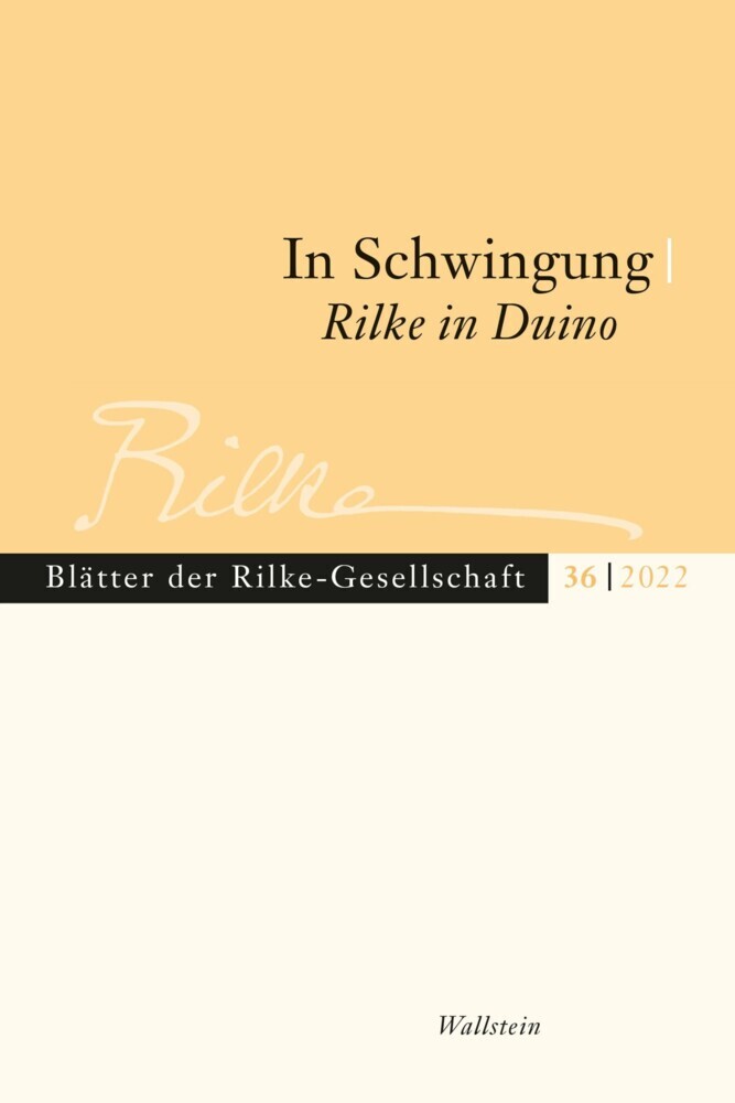 In Schwingung. Rilke in Duino main product photo