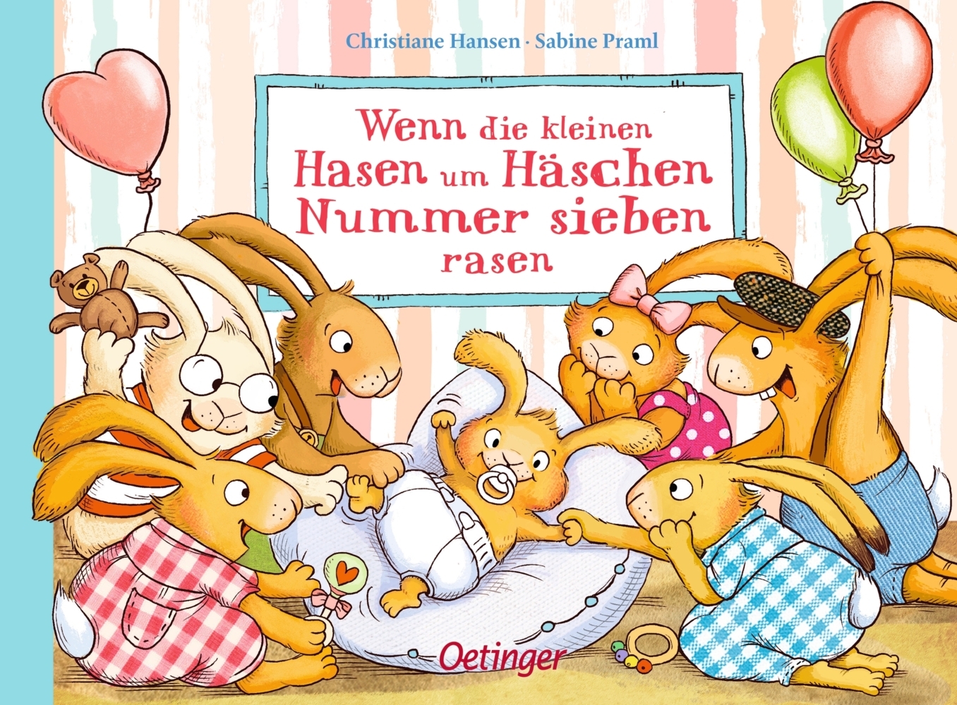 Wenn die kleinen Hasen um Häschen Nummer sieben rasen main product photo
