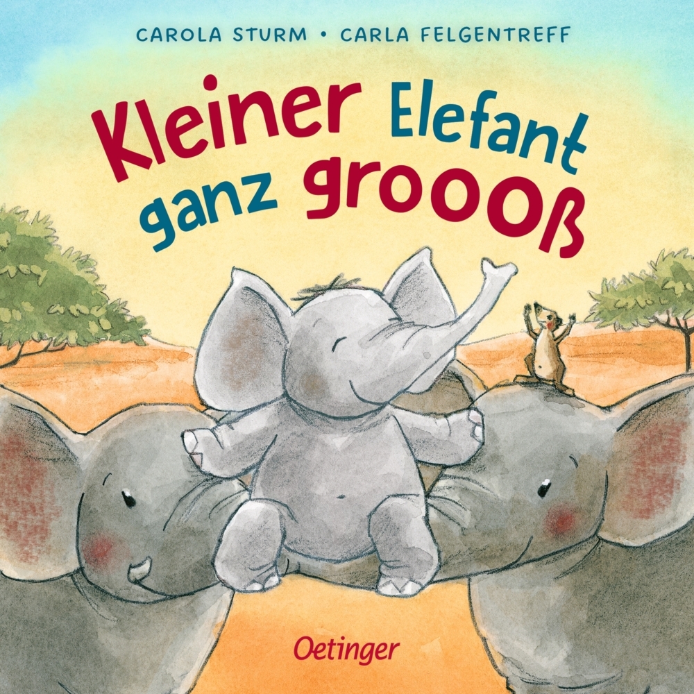 Kleiner Elefant ganz groooß main product photo
