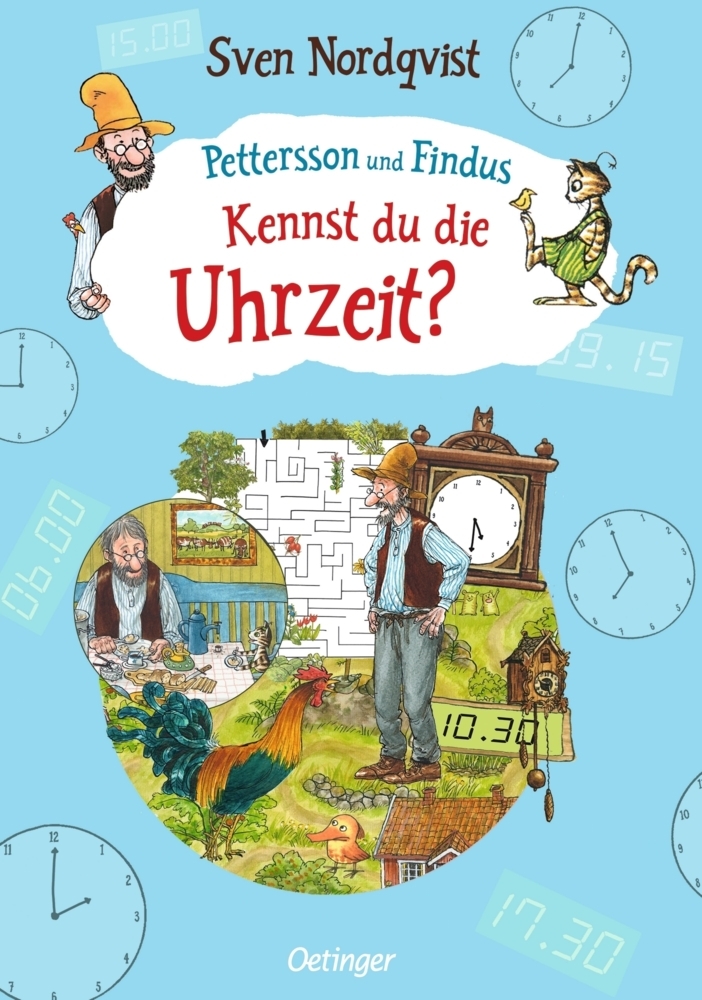 Pettersson und Findus. Kennst du die Uhrzeit? main product photo
