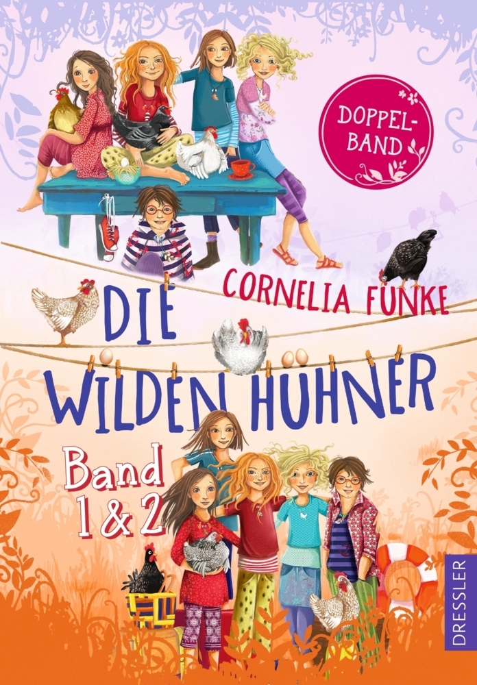 Die Wilden Hühner. Doppelband, Band 1 und 2 main product photo