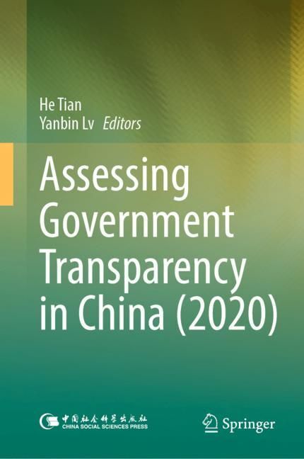 Assessing Government Transparency in China (2020) main product photo