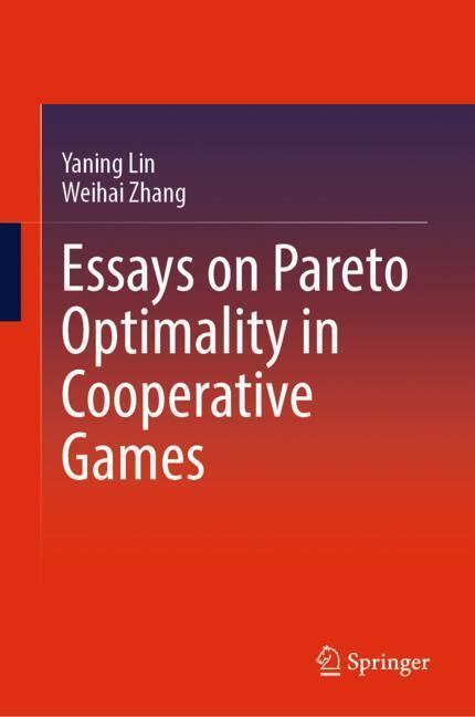 Essays on Pareto Optimality in Cooperative Games main product photo