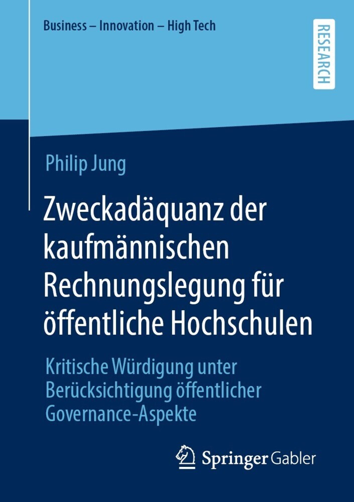 Zweckadäquanz der kaufmännischen Rechnungslegung für öffentliche Hochschulen main product photo