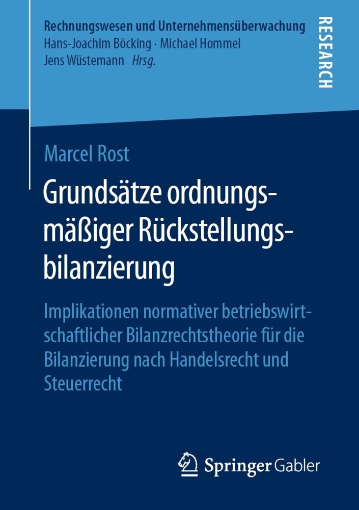 Grundsätze ordnungsmäßiger Rückstellungsbilanzierung main product photo