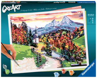 Ravensburger CreArt - Malen nach Zahlen 20274 - Beautiful Bavaria - ab 14 Jahren