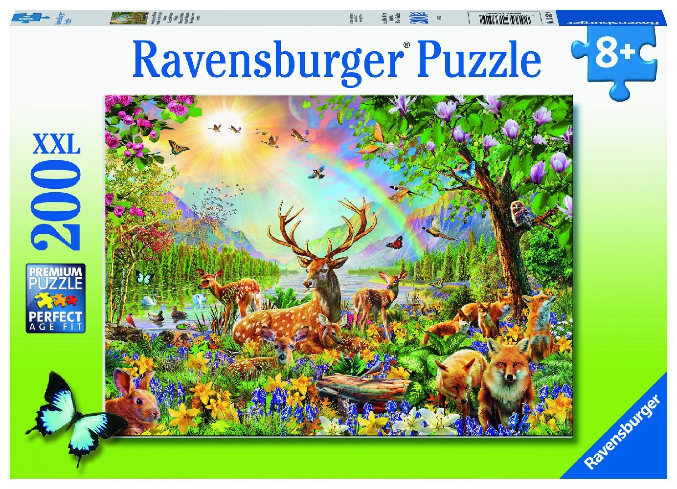 Ravensburger Kinderpuzzle - 13352 Anmutige Hirschfamilie - 200 Teile Puzzle für Kinder ab 8 Jahren main product photo