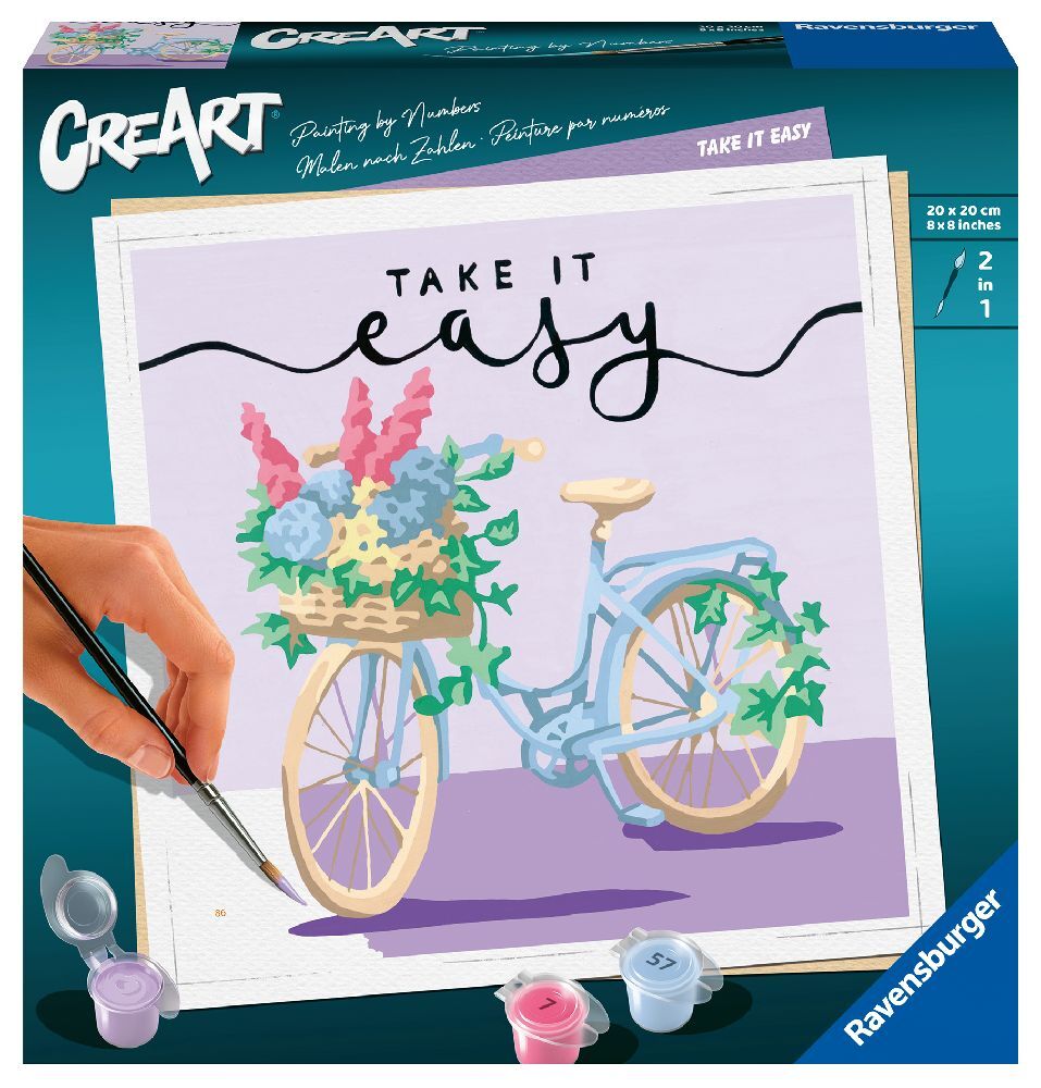 Ravensburger Malen nach Zahlen 20099 - Take it easy - ab 12 Jahren main product photo
