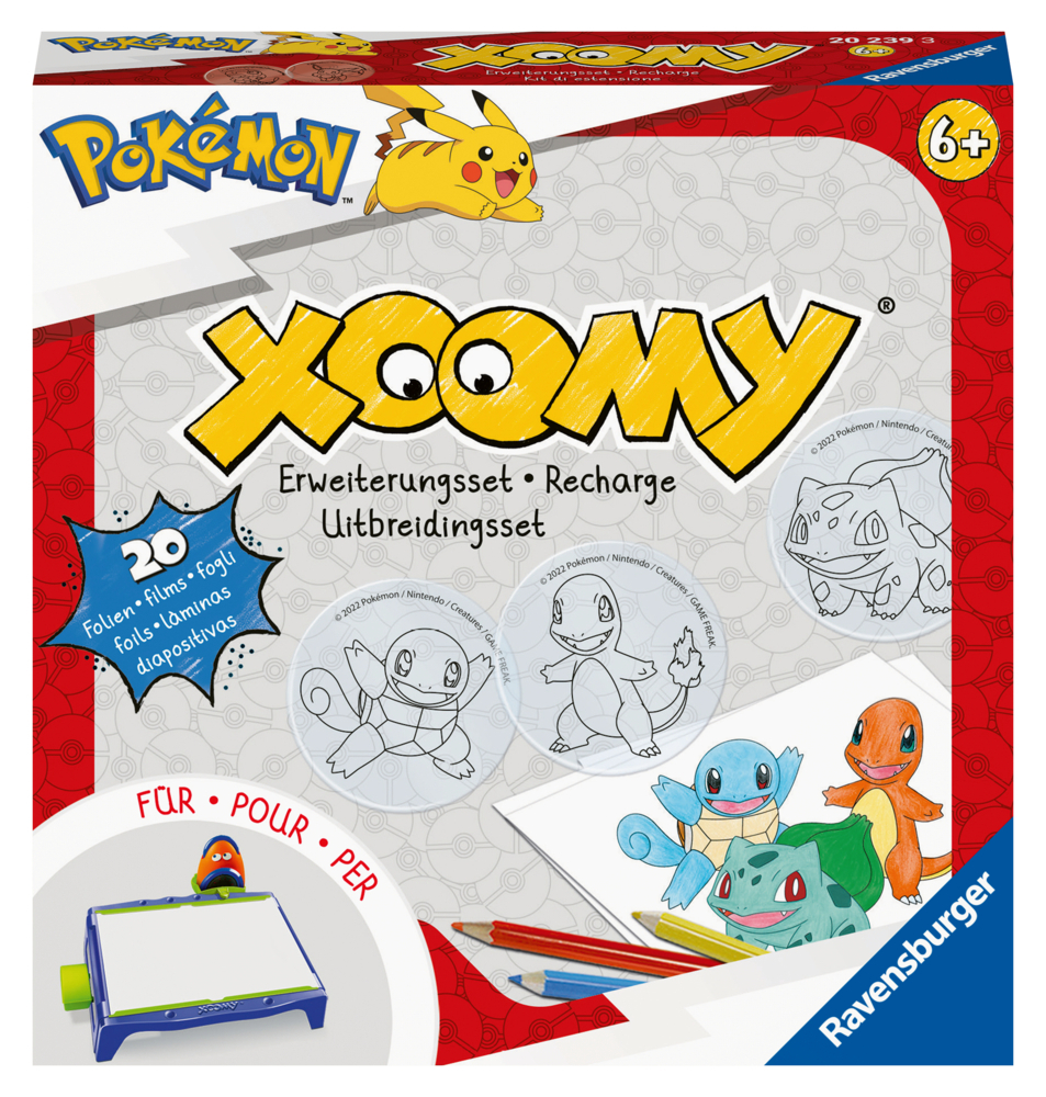 Ravensburger Xoomy Erweiterungsset Pokémon 20239 main product photo