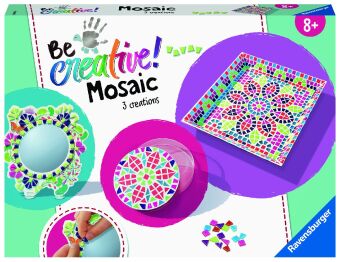 Ravensburger 18446 Mosaic Romantic, DIY für Kinder ab 8 Jahren