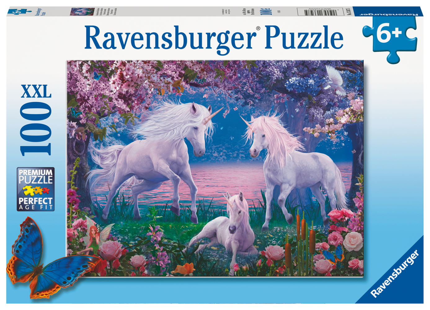 Ravensburger Kinderpuzzle - 13347 Bezaubernde Einhörner - 100 Teile Puzzle für Kinder ab 6 Jahren main product photo