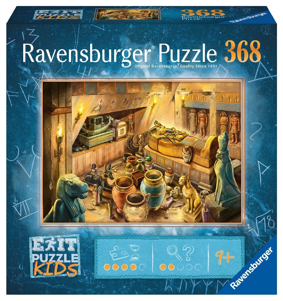 Ravensburger EXIT Puzzle Kids - 13360 Im Alten Ägypten - 368 Teile Puzzle für Kinder ab 9 Jahren, Kinderpuzzle main product photo