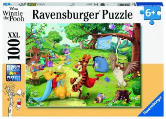 Ravensburger Kinderpuzzle 12997 - Die Rettung - 100 Teile XXL Winnie Puuh Puzzle für Kinder ab 6 Jahren