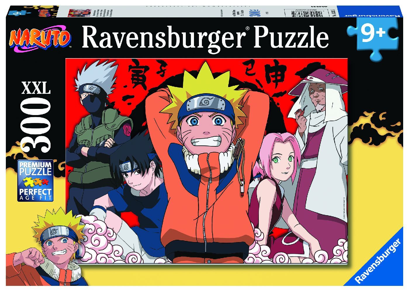 Ravensburger Kinderpuzzle 13363 - Narutos Abenteuer - 300 Teile XXL Naruto Puzzle für Kinder ab 9 Jahren main product photo