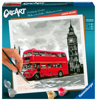 Ravensburger Malen nach Zahlen 28997 - London Calling - ab 12 Jahren