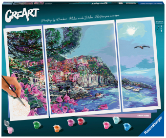 Ravensburger Malen nach Zahlen 23529 - Cinque Terre - ab 14 Jahren