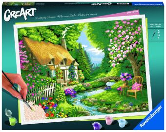 Ravensburger Malen nach Zahlen 20154 - River Cottage - ab 14 Jahren