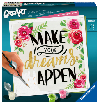 Ravensburger Malen nach Zahlen 29028 - Make your dreams happen - ab 12 Jahren