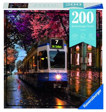Ravensburger Puzzle Moment 17368 Zürich - 200 Teile Puzzle für Erwachsene und Kinder ab 8 Jahren