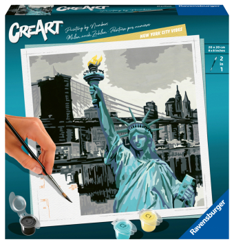 Ravensburger Malen nach Zahlen 28998 - New York City Vibes - ab 12 Jahren