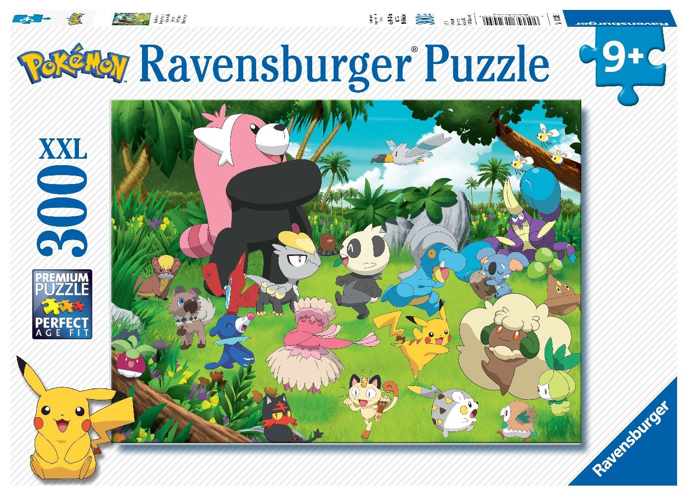 Ravensburger Kinderpuzzle 13245 - Wilde Pokémon - 300 Teile XXL Pokémon Puzzle für Kinder ab 9 Jahren main product photo