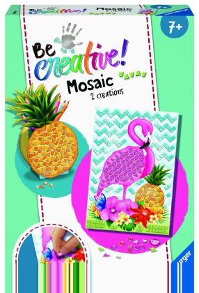 Ravensburger 18240 Mosaic Midi Tropical, DIY für Kinder ab 7 Jahren