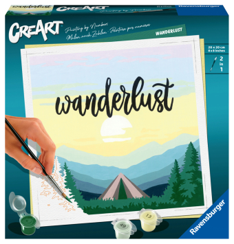 Ravensburger CreArt - Malen nach Zahlen 20269 - Wanderlust - ab 12 Jahren