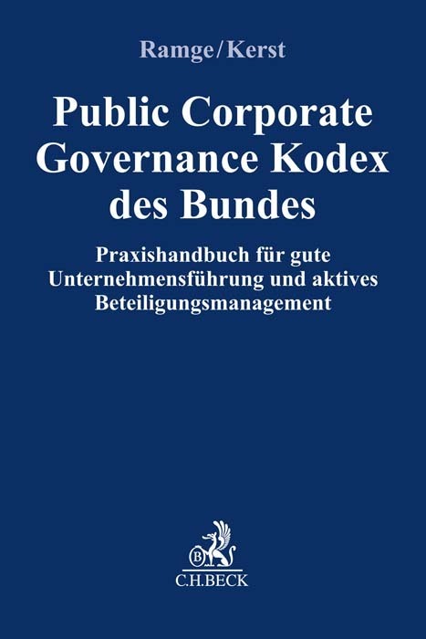 Public Corporate Governance Kodex des Bundes main product photo